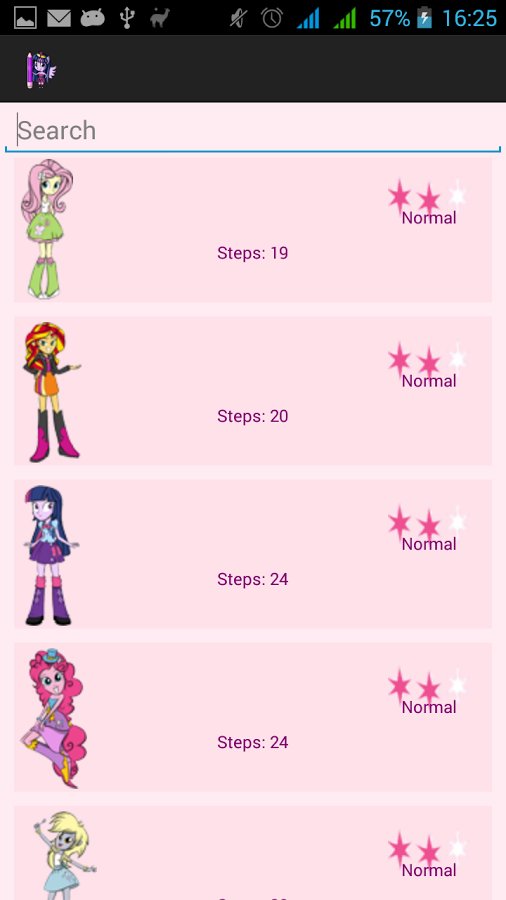 How Draw Pony: School Gi...截图3