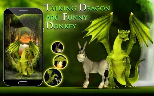 Talking Dragon with Donkey截图1