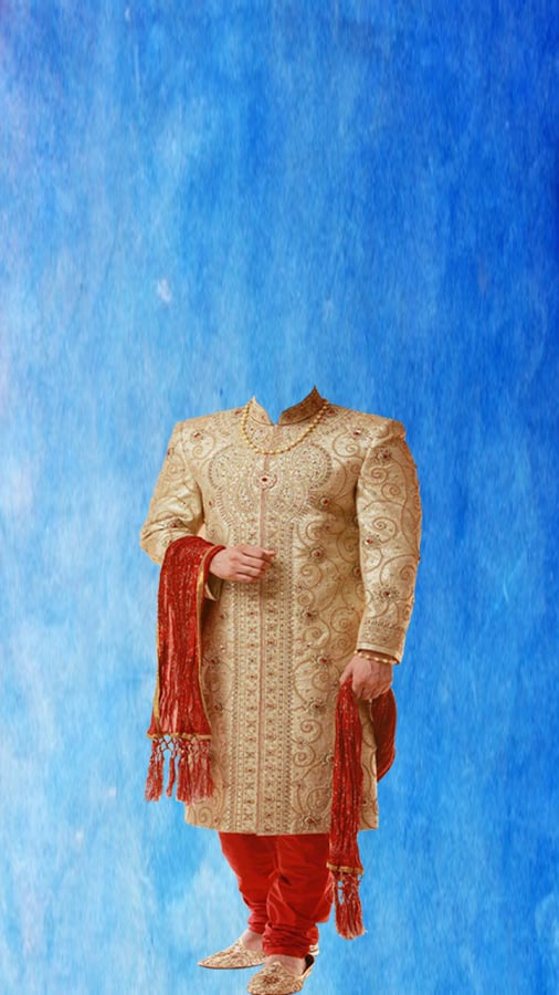 Men Sherwani Photo Edito...截图1