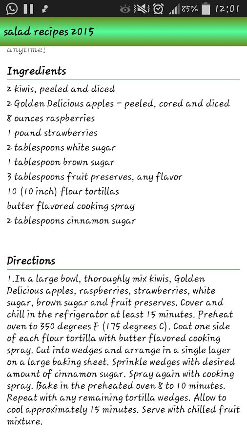 salad recipes 2015截图2