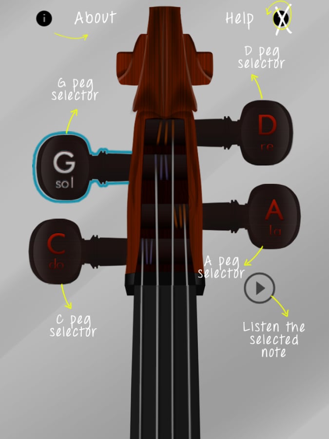 Cello Tune Info Free截图4