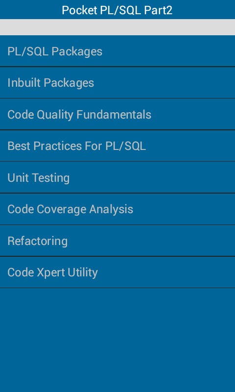 Pocket PLSQL Part 2截图2