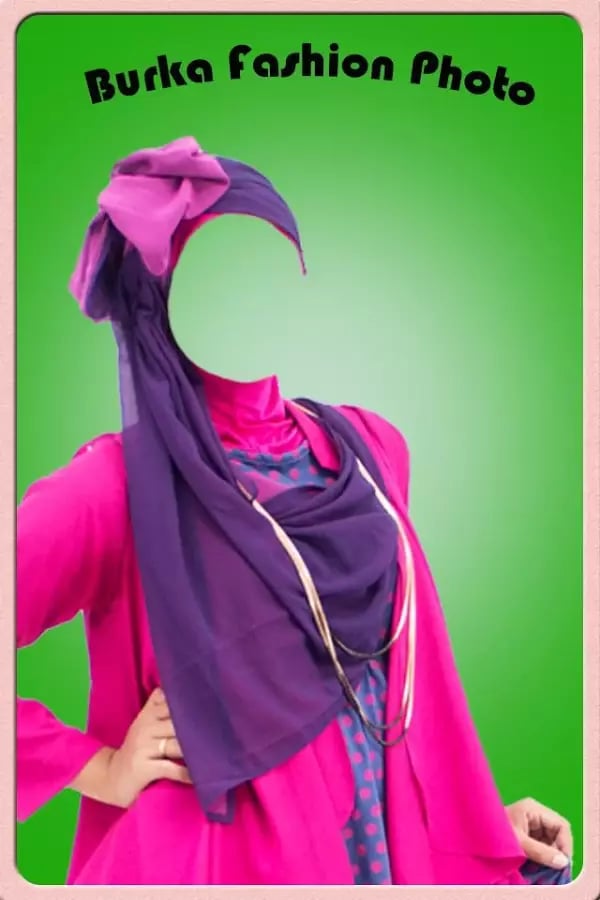 Burka Fashion Photo Suit截图9