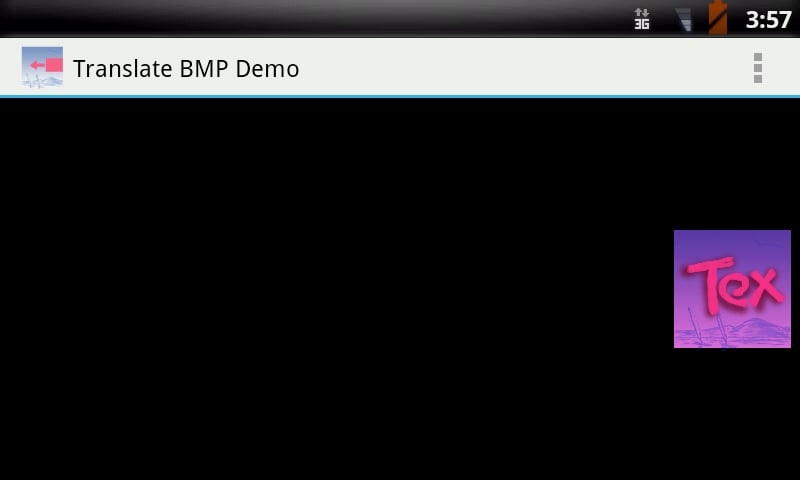 Translate Bitmap Demo截图2