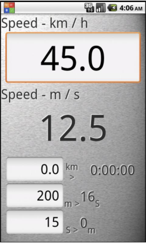 Speed Calculator截图1