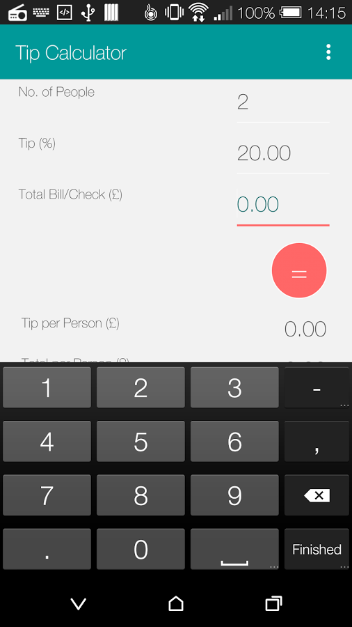 Tip Calc (Material Design)截图10