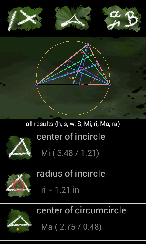 Calc Triangle Solver截图2