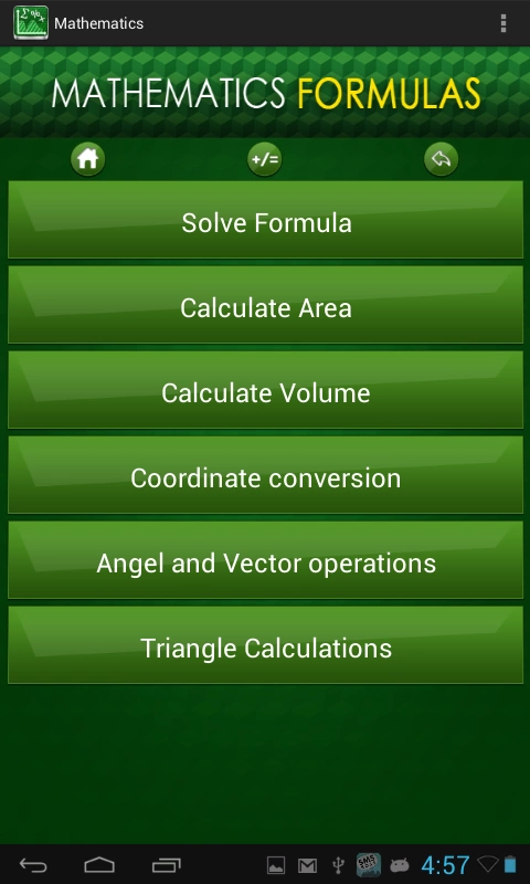 Math Formulas截图3