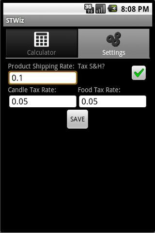 Sales Tax Wizard截图2