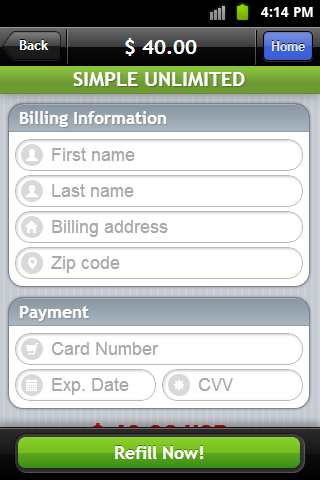Simple Mobile Bill Pay截图6