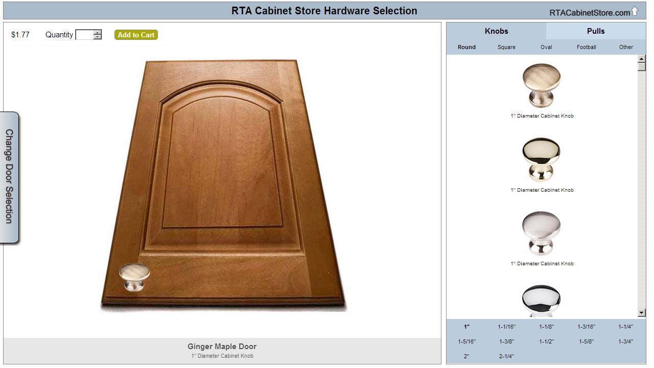 RTA Cabinet Hardware Selection截图1