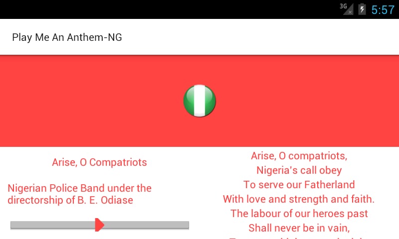 Play Me an Anthem-Nigeri...截图1