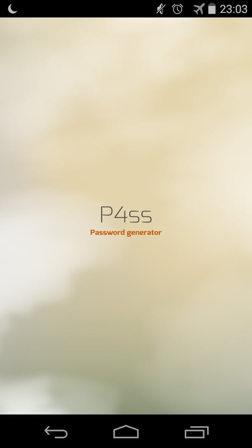 P4ss - Password generato...截图3