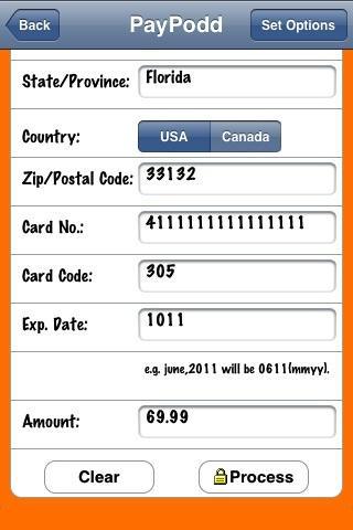 PayPodd Credit Card Term...截图4