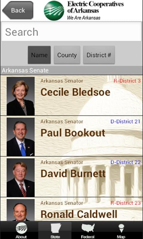 Mississippi 2015 Legislative Roster截图1