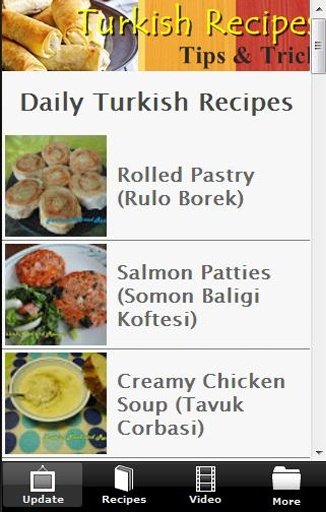 Recipe : Turkish Food (FREE)截图9