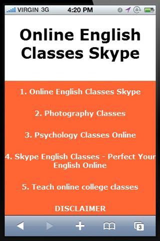 Online English Classes-S...截图2