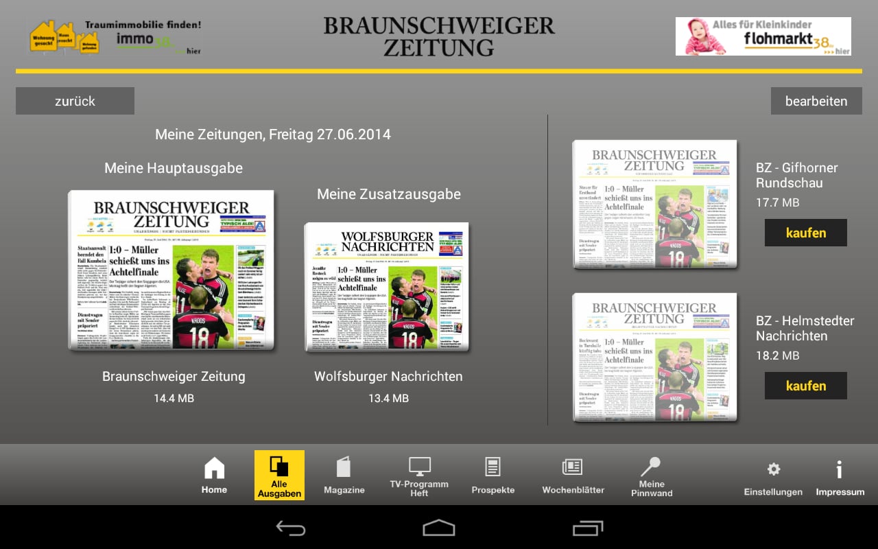 Braunschweiger Zeitung截图1