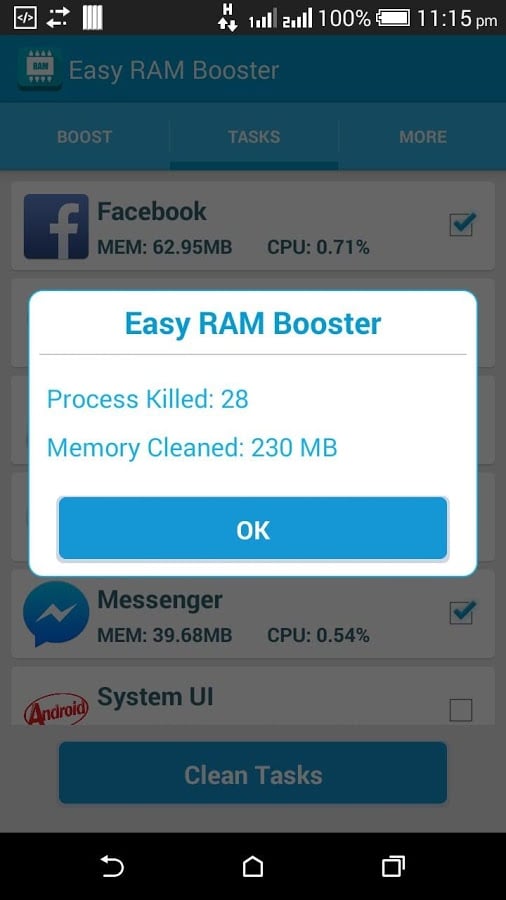 RAM Booster &amp; Task Kille...截图3