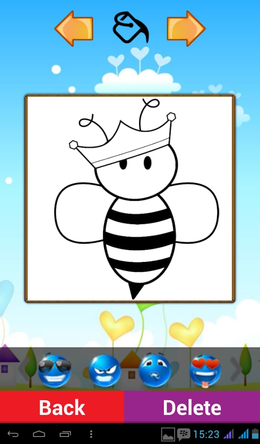 Bee Coloring Pages截图6