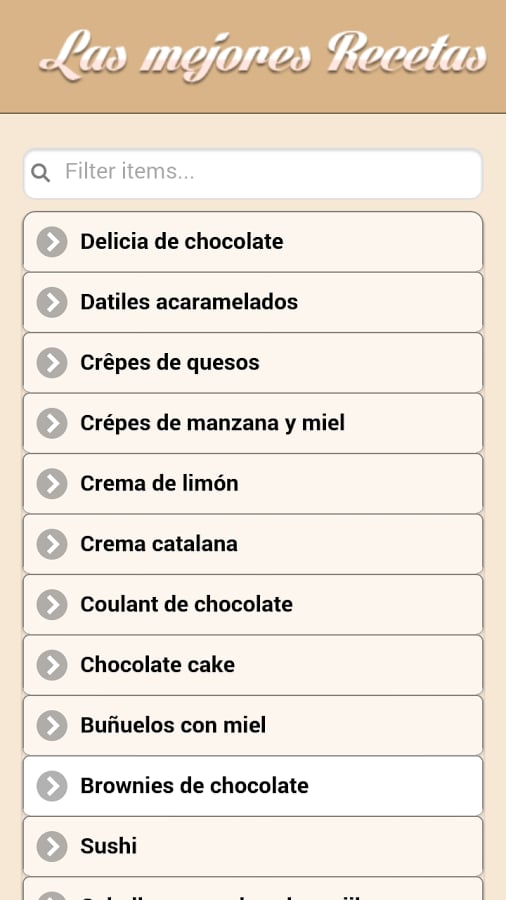 Mister Chef: Recetas de ...截图1