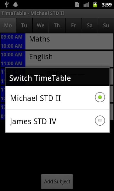 Time Table Pro截图1