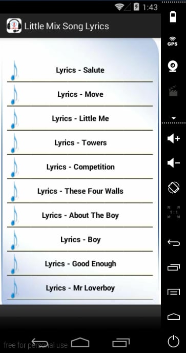 Little Mix Song Lyrics截图1