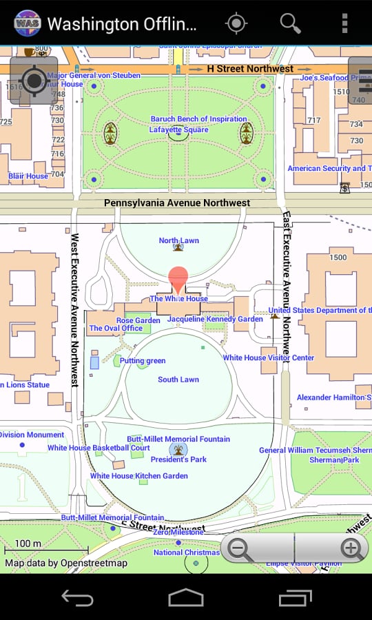 Washington City Map Lite截图4