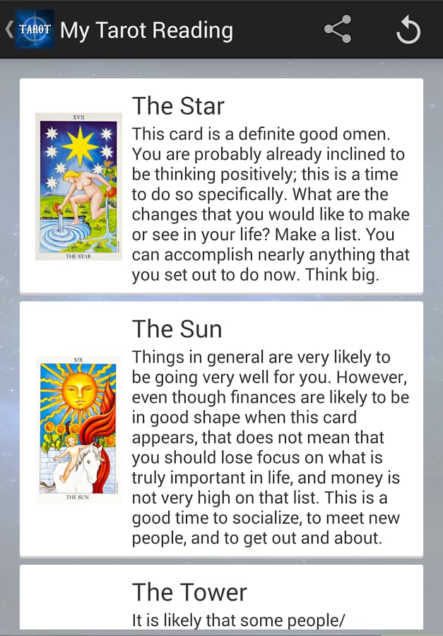 Free Tarot Reading截图2