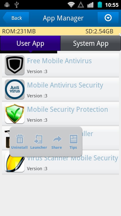 Mobile Safe Antivirus截图1