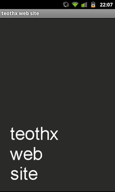 teothx web site截图1