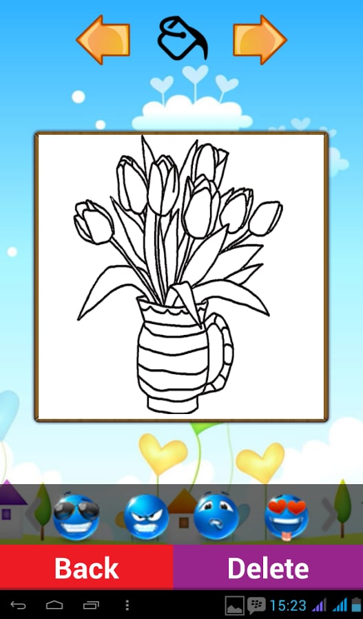 Tulip Coloring Pages截图3