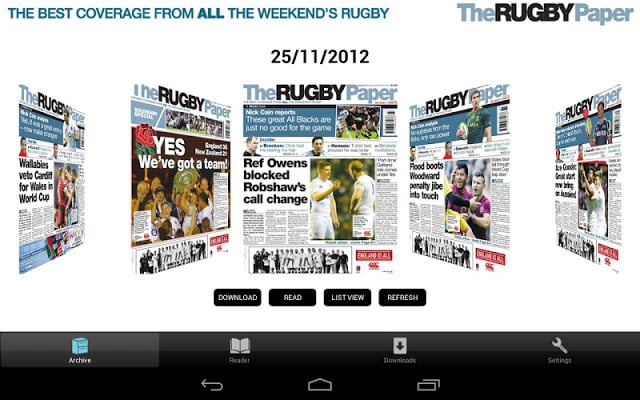 The Rugby Paper, English Ed.截图6