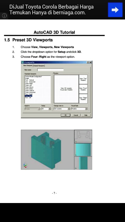 Autocad 2007 3D Tutorial截图8