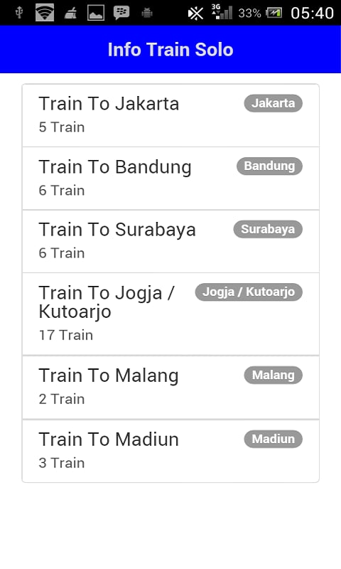 Info Train Solo截图2