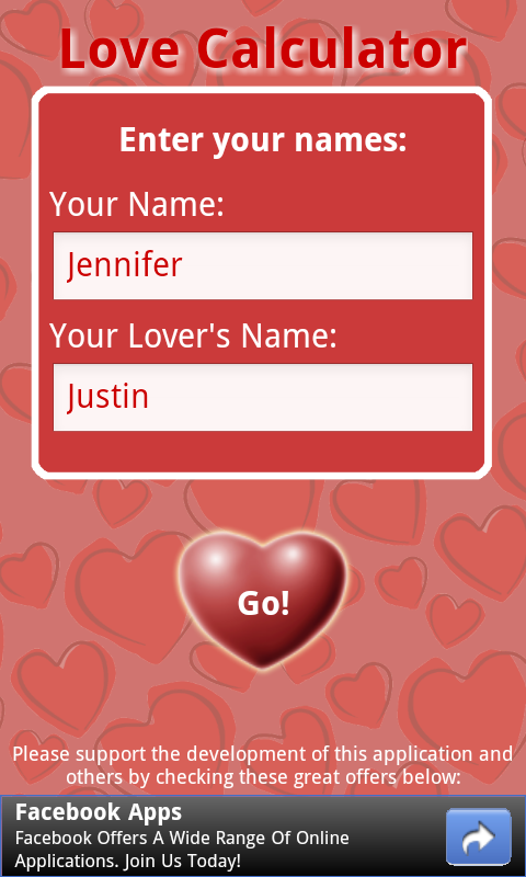 Love Calculator截图2