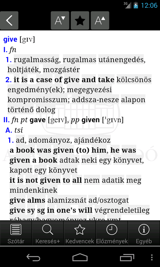 Hungarian-English Dictionary L截图9