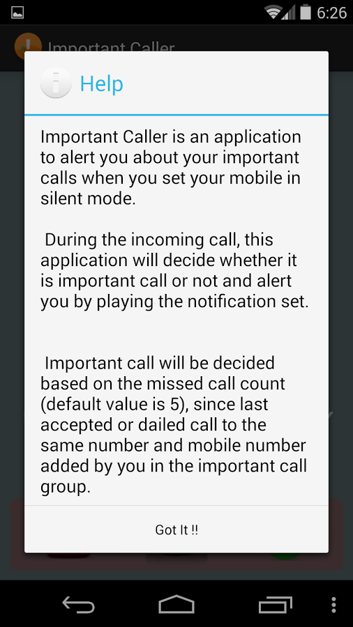 Important Caller截图4