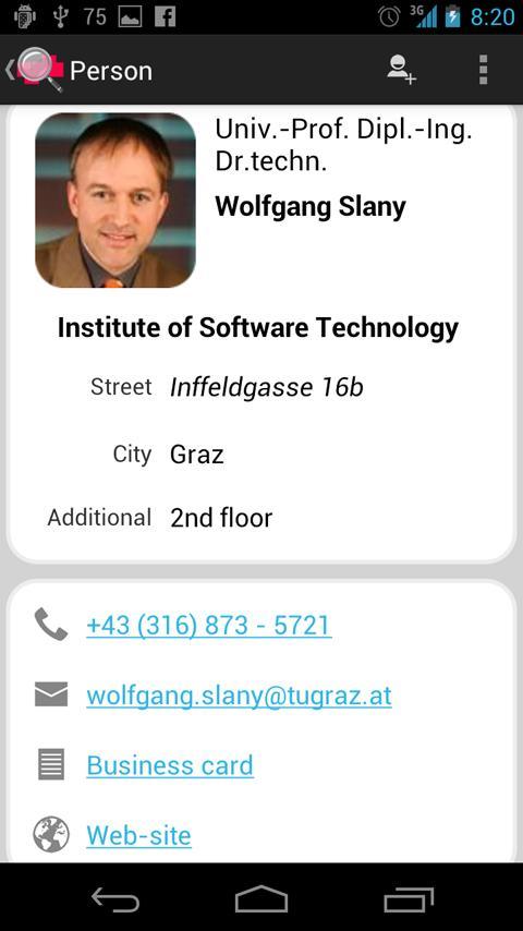 TU Graz Search截图3