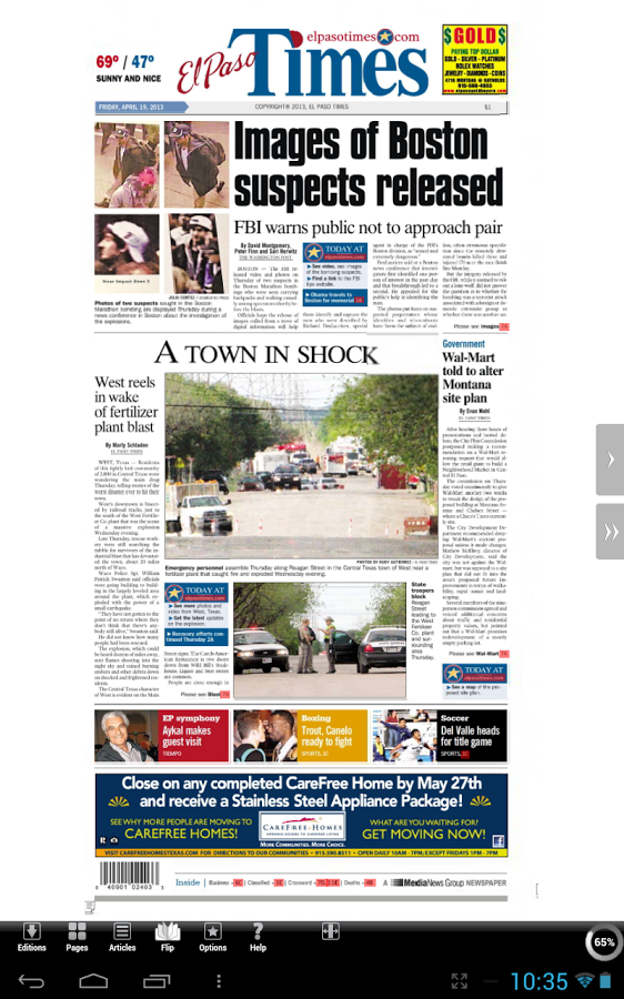 El Paso Times eEdition截图2