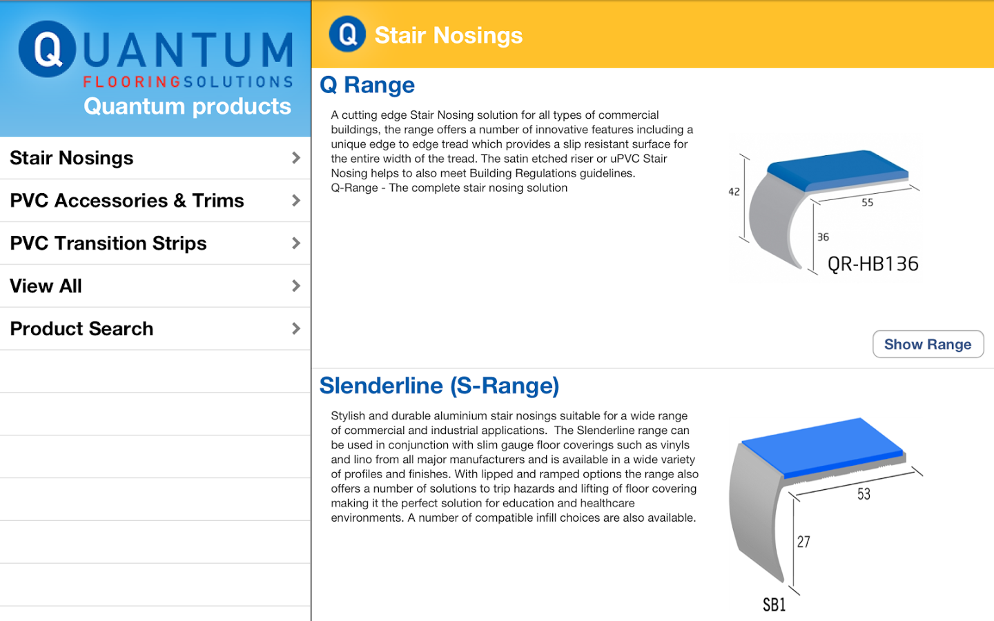 Quantum Flooring Tablet截图2