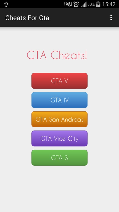 Cheats For GTA Series截图1