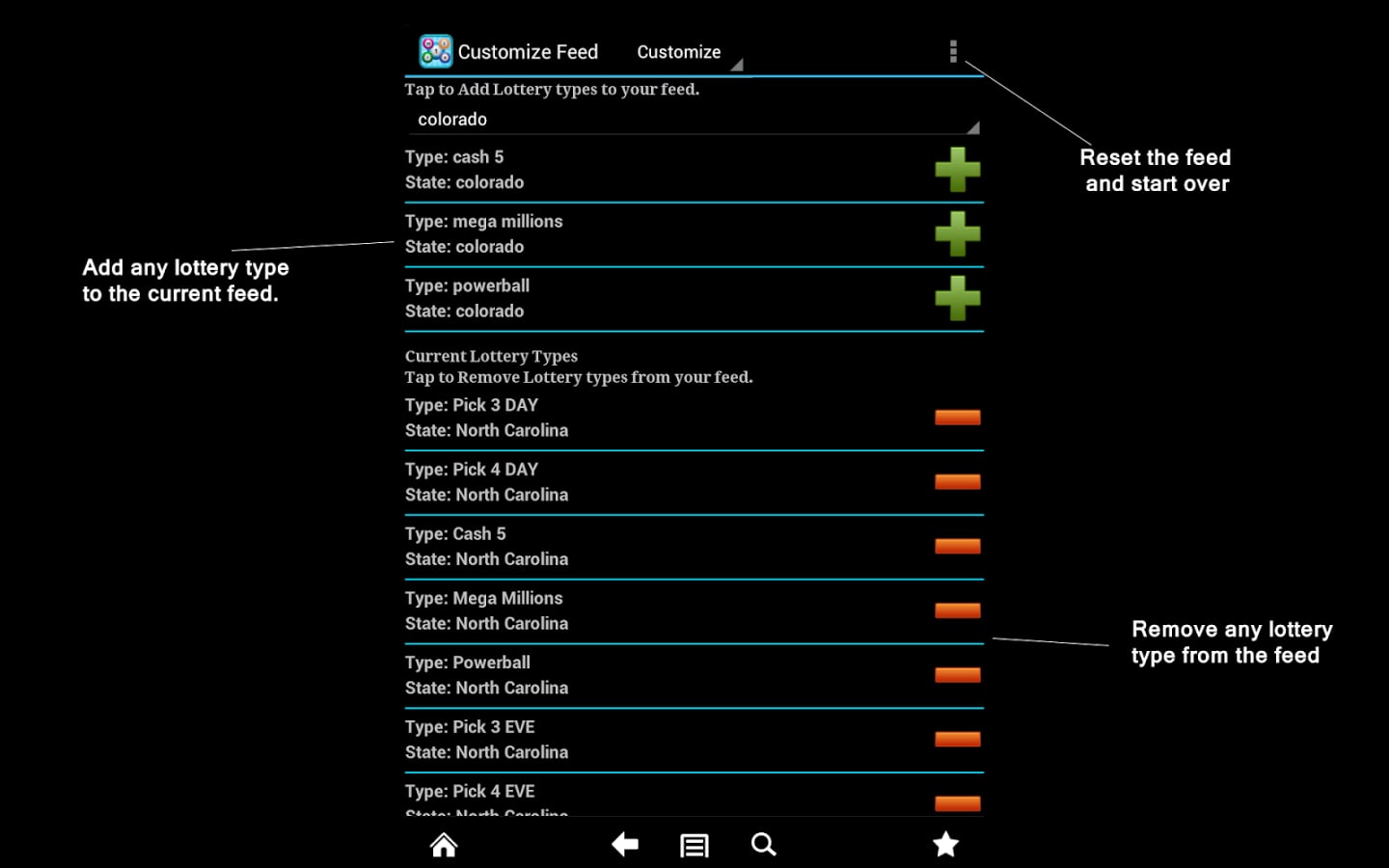 California Lottery Droid Lite截图1