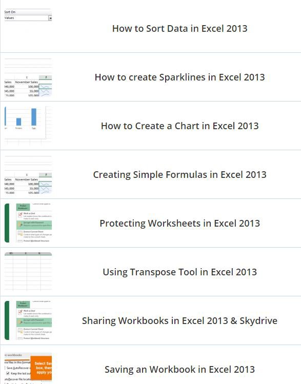 Learn Excel 2013截图2