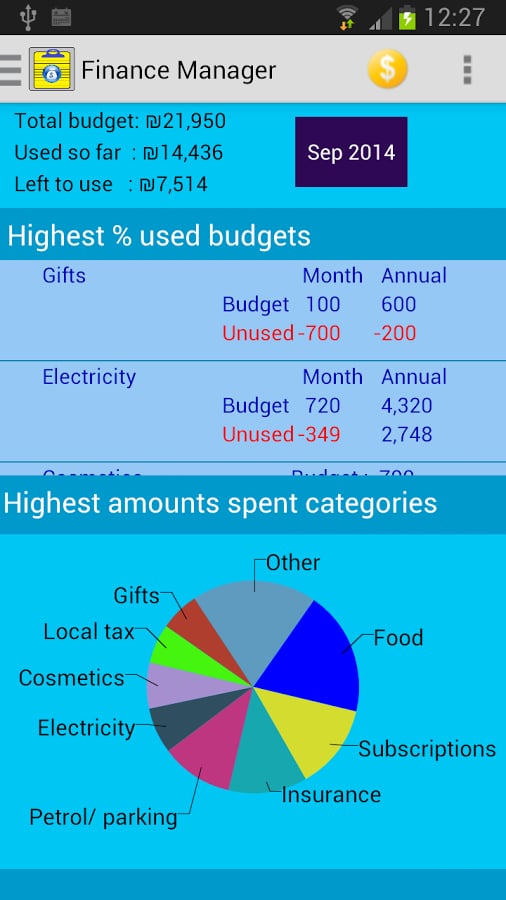 Family Budget Saving Mon...截图4