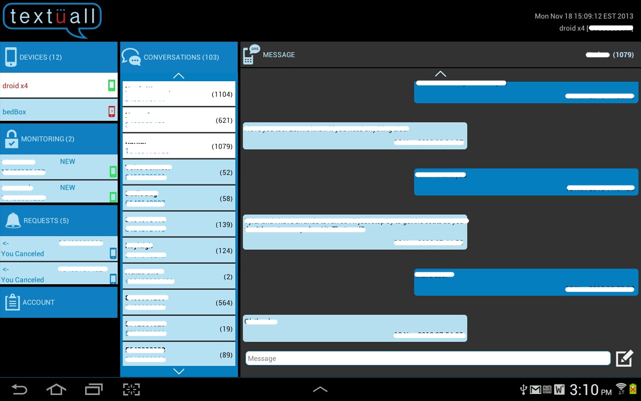 Text SMS Anywhere &amp; Moni...截图6