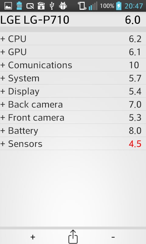 System rating截图6