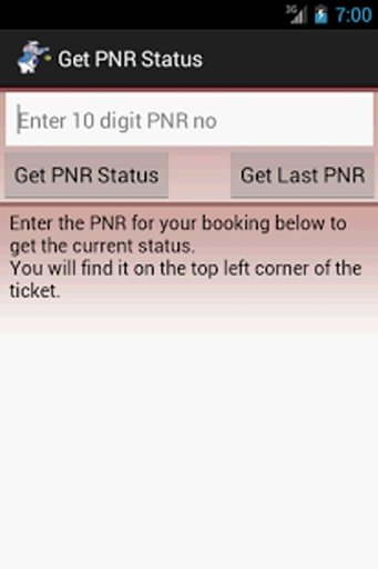 Get PNR Status截图5