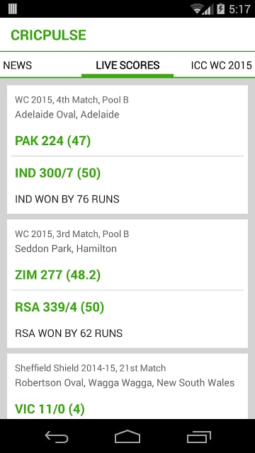 CricPulse: Best cricket app截图5