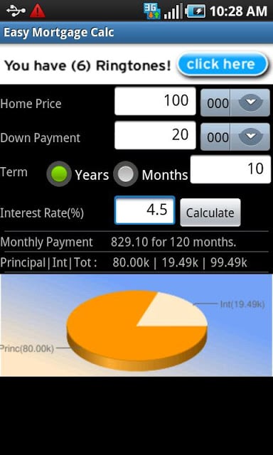 Easy Mortgage Calc截图3